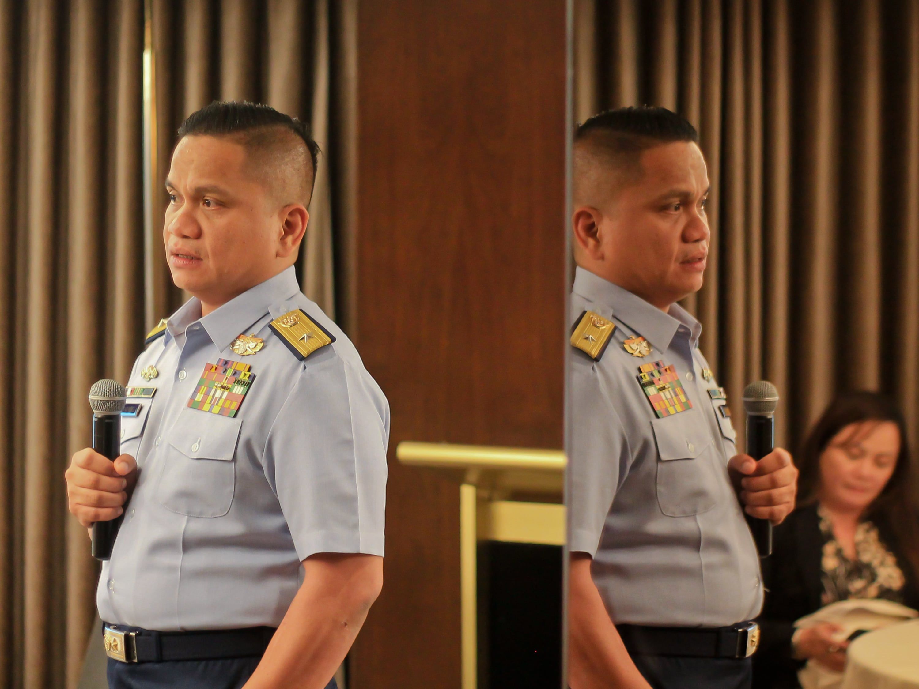 Commodore Jay Tarriela of the Philippine Coast Guard; IMAGE BYvANGELO CANTERA